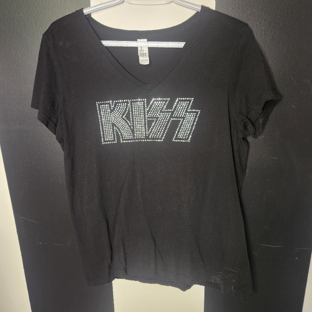 Black KISS Graphic T-Shirt